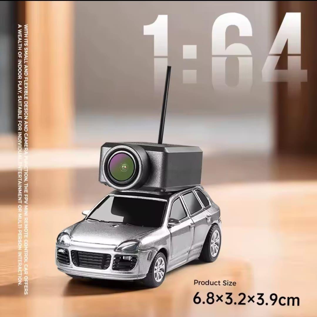 Mini Auto De Carrera Con Cámara Hd Control Por Wifi Led 1/64-4