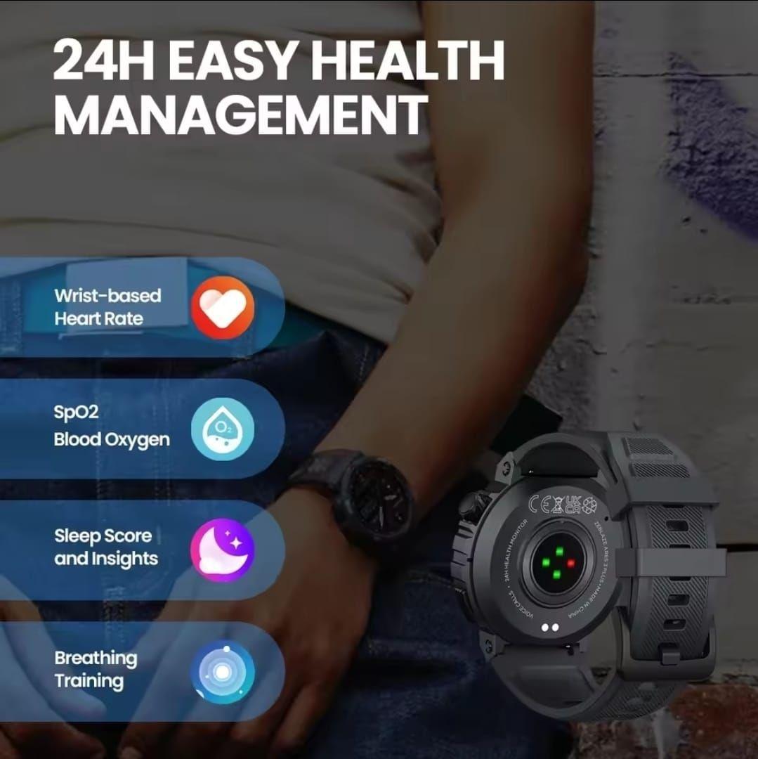 Smartwatch Zeblaze Ares 3 Plus 4K Amoled -3