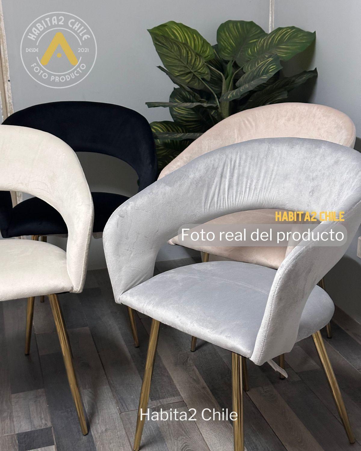 SITIAL O SILLA MODERNA FLORENCIA TERCIOPELO GOLD-3