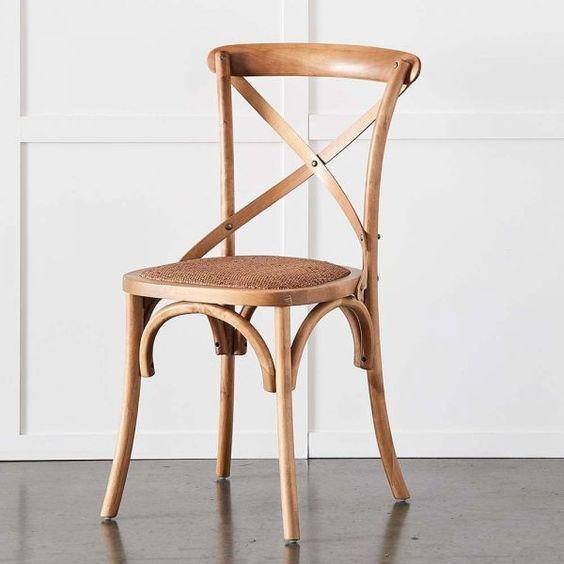 PACK 2 SILLAS MADERA COMEDOR CROSSBACK RATTAN-1