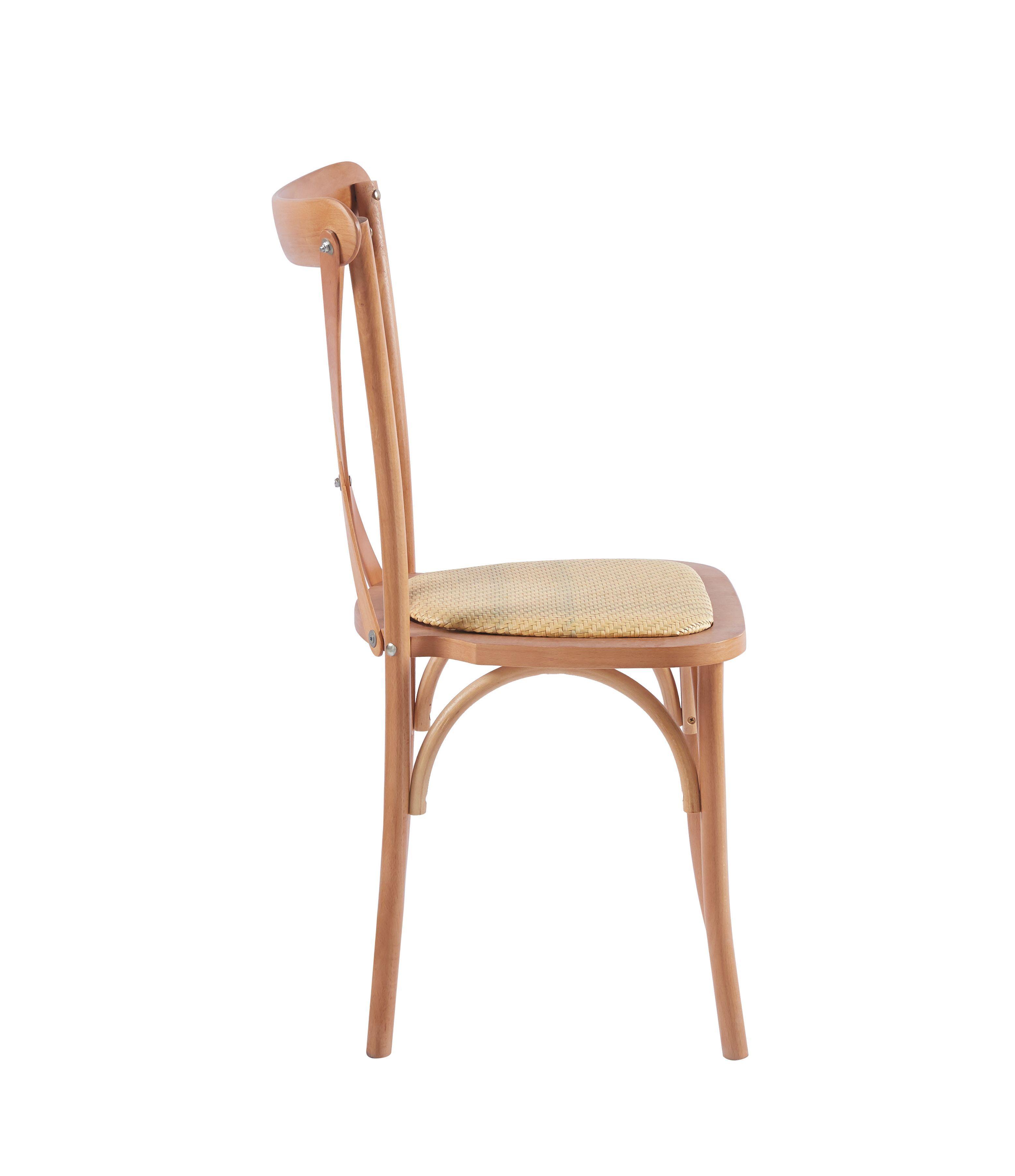 PACK 2 SILLAS MADERA COMEDOR CROSSBACK RATTAN-3