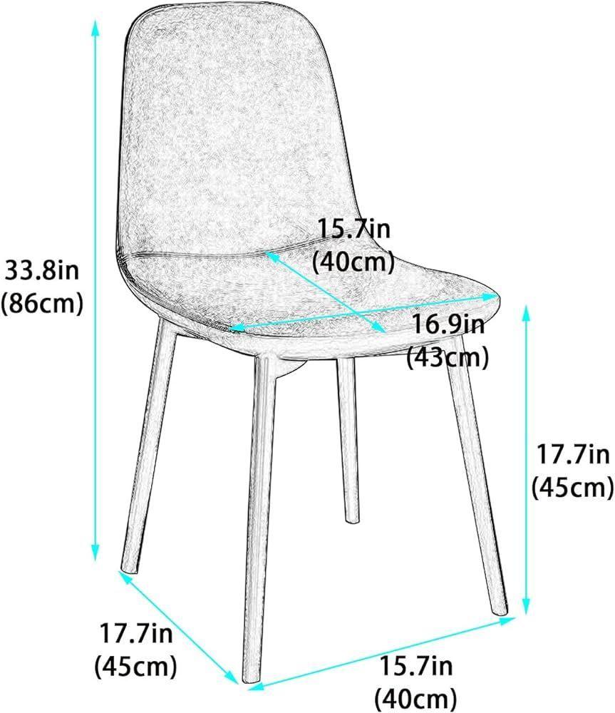 Silla de comedor lino trendytop patas metalicas-2