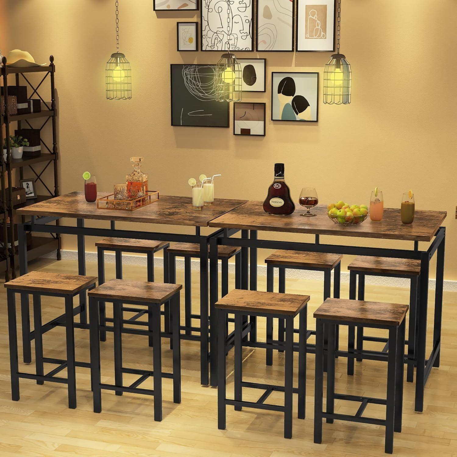 SET COMEDOR 4 PUESTOS INDUSTRY 120CM -2
