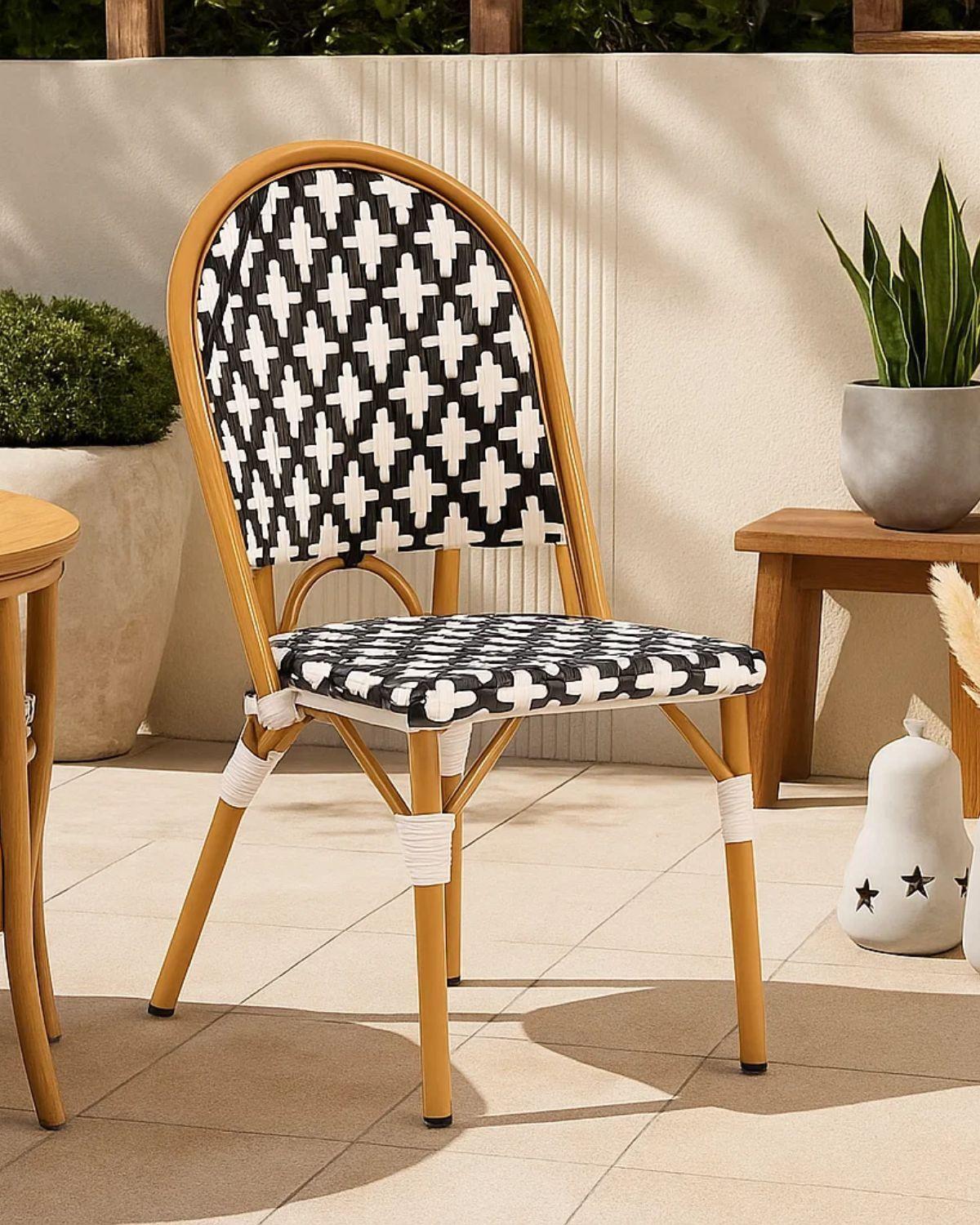 SET 2 SILLAS DE RATTAN BISTRO PARA JARDIN-3
