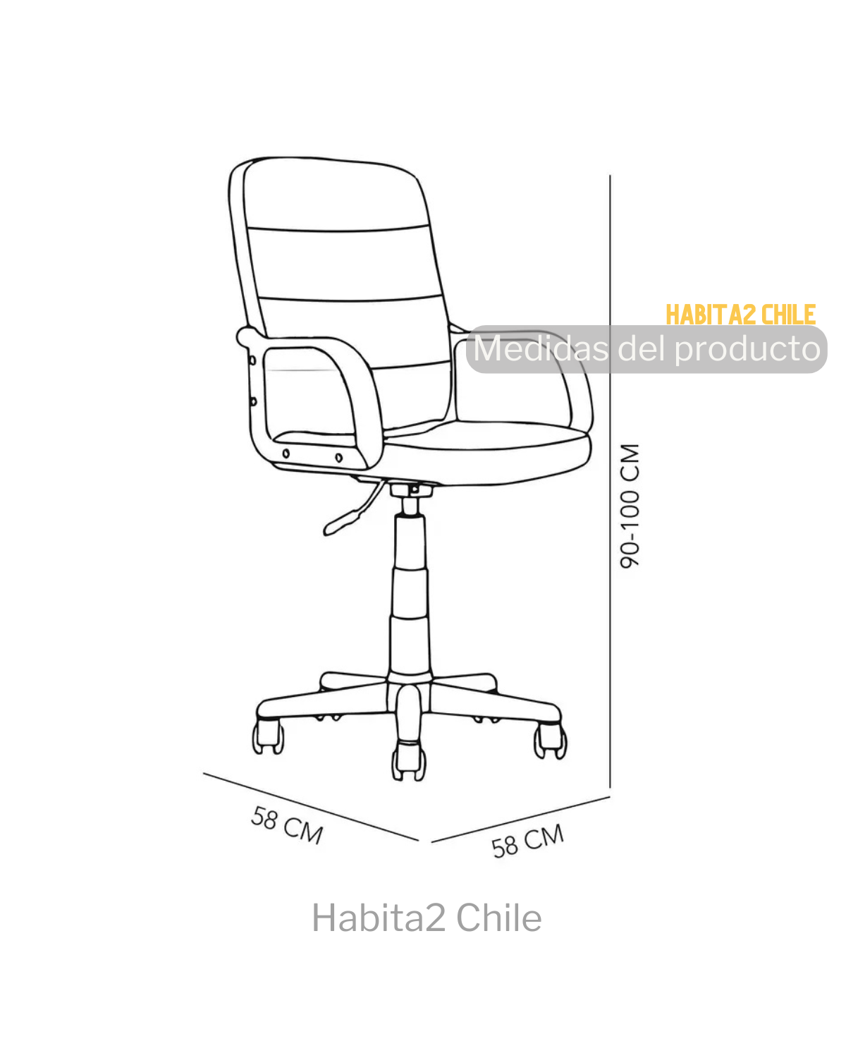 Silla de Escritorio Ejecutiva PRO-4