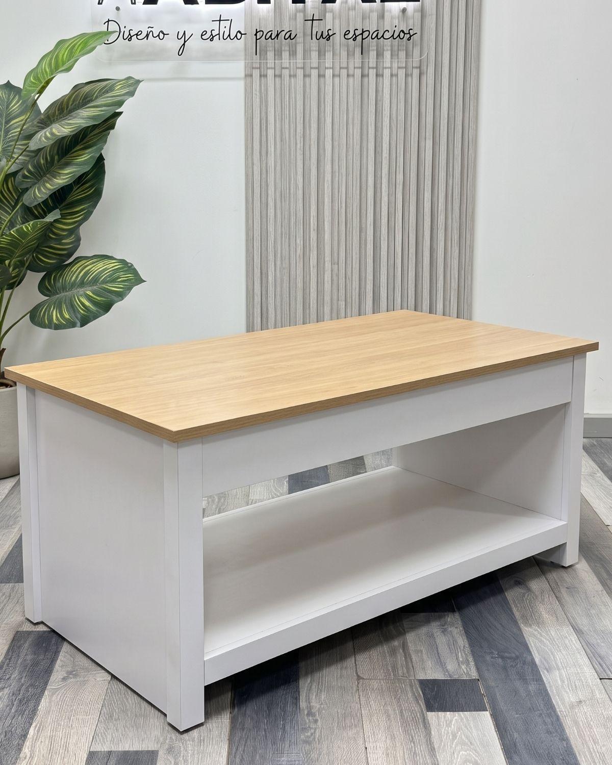 Mesa de centro Blanca rectangular Prime-1