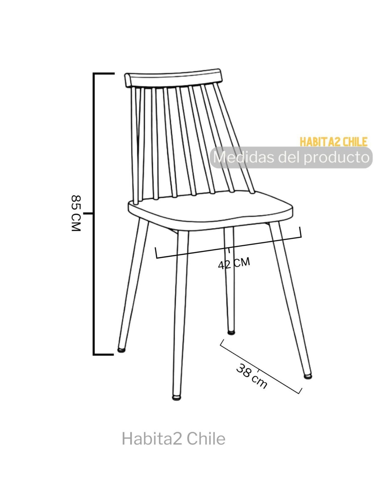 Silla de Comedor Royal Estilo Nordico-3