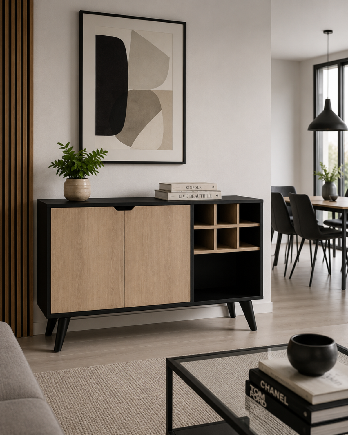 Bar Buffet 120 cm Kourtney-2