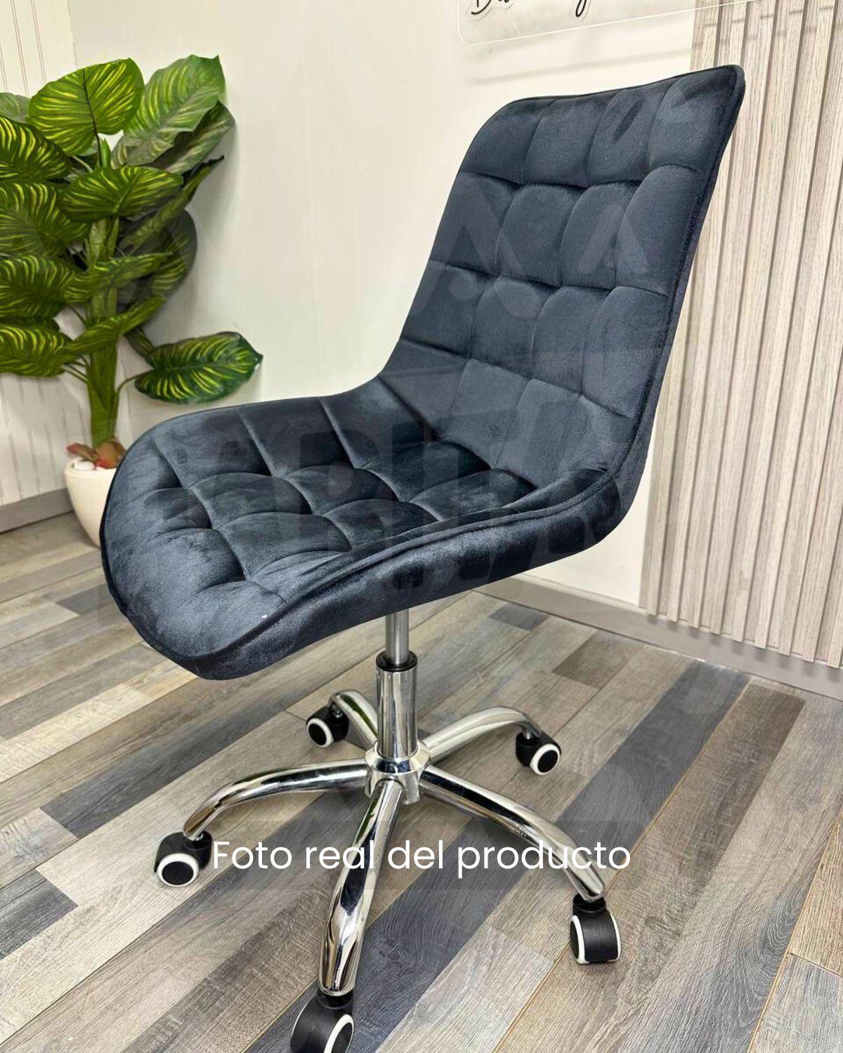 SILLA DE ESCRITORIO ERGONÓMICA TAPIZADA ROMA-2