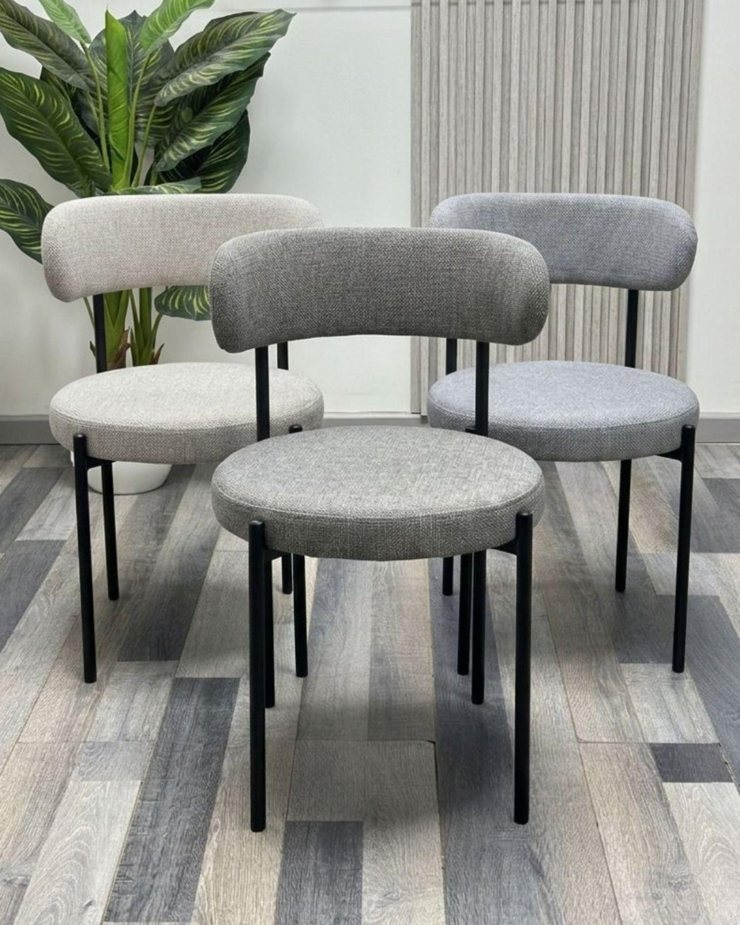 Pack 4 Sillas de Comedor Lino Acolchadas Denver-4