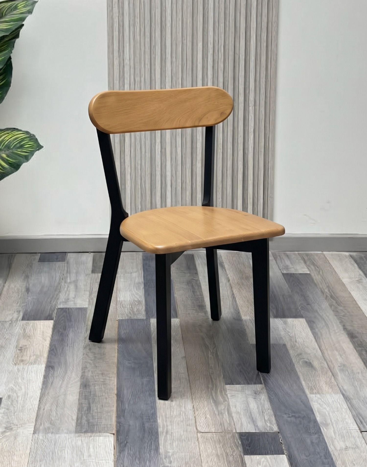Pack 4 Sillas Fresno de Madera Living o Exterior-2