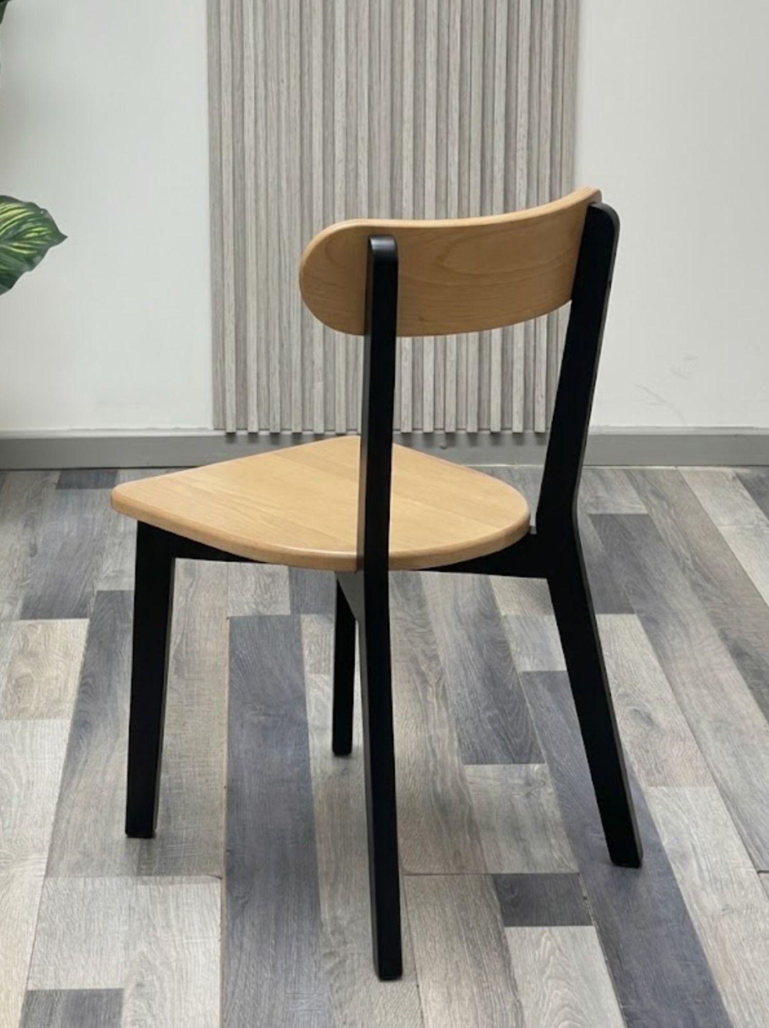 Pack 4 Sillas Fresno de Madera Living o Exterior-3