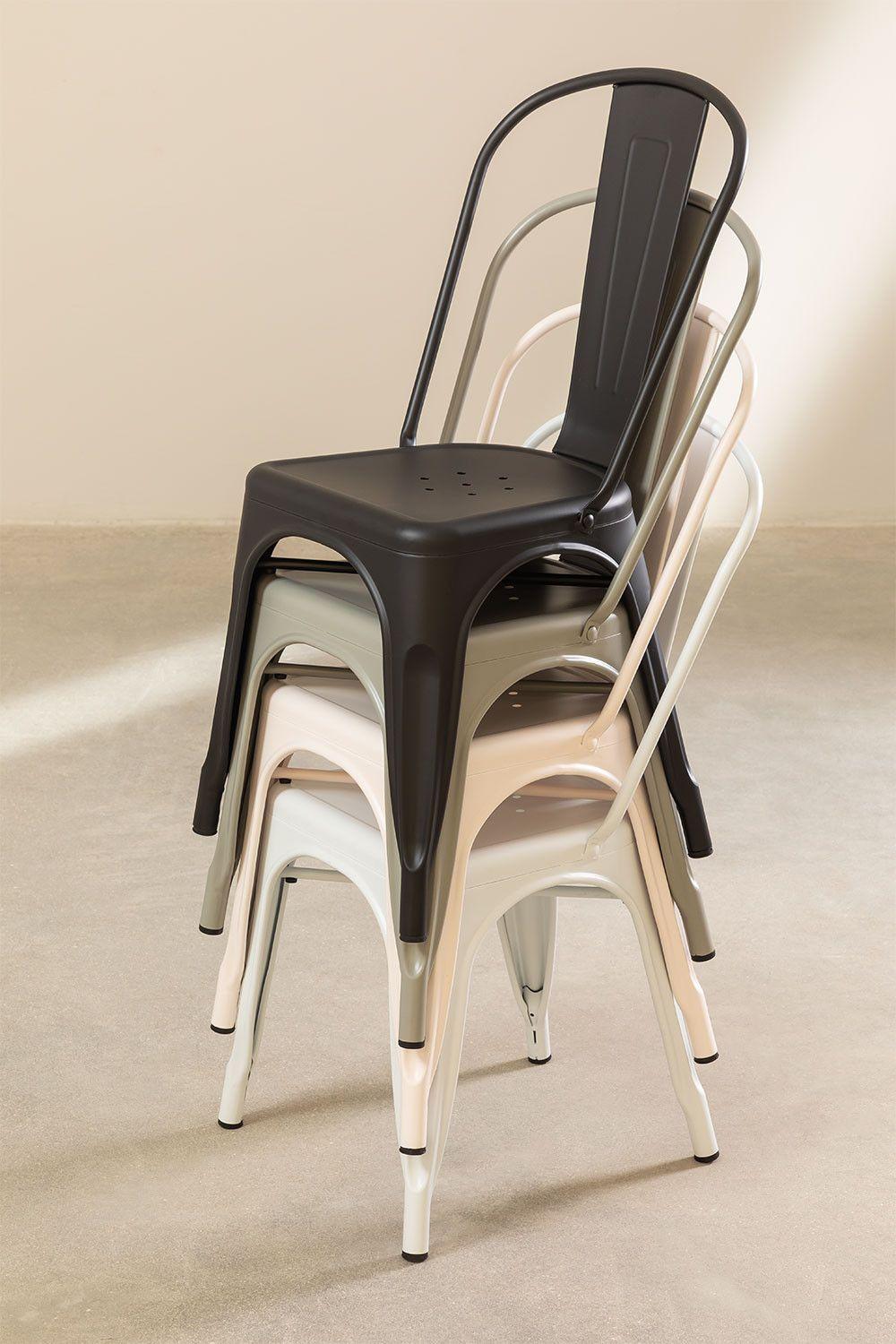 SILLA TOLIX METALICAS PARA RESTAURANT O TERRAZA RESISTENTE -4