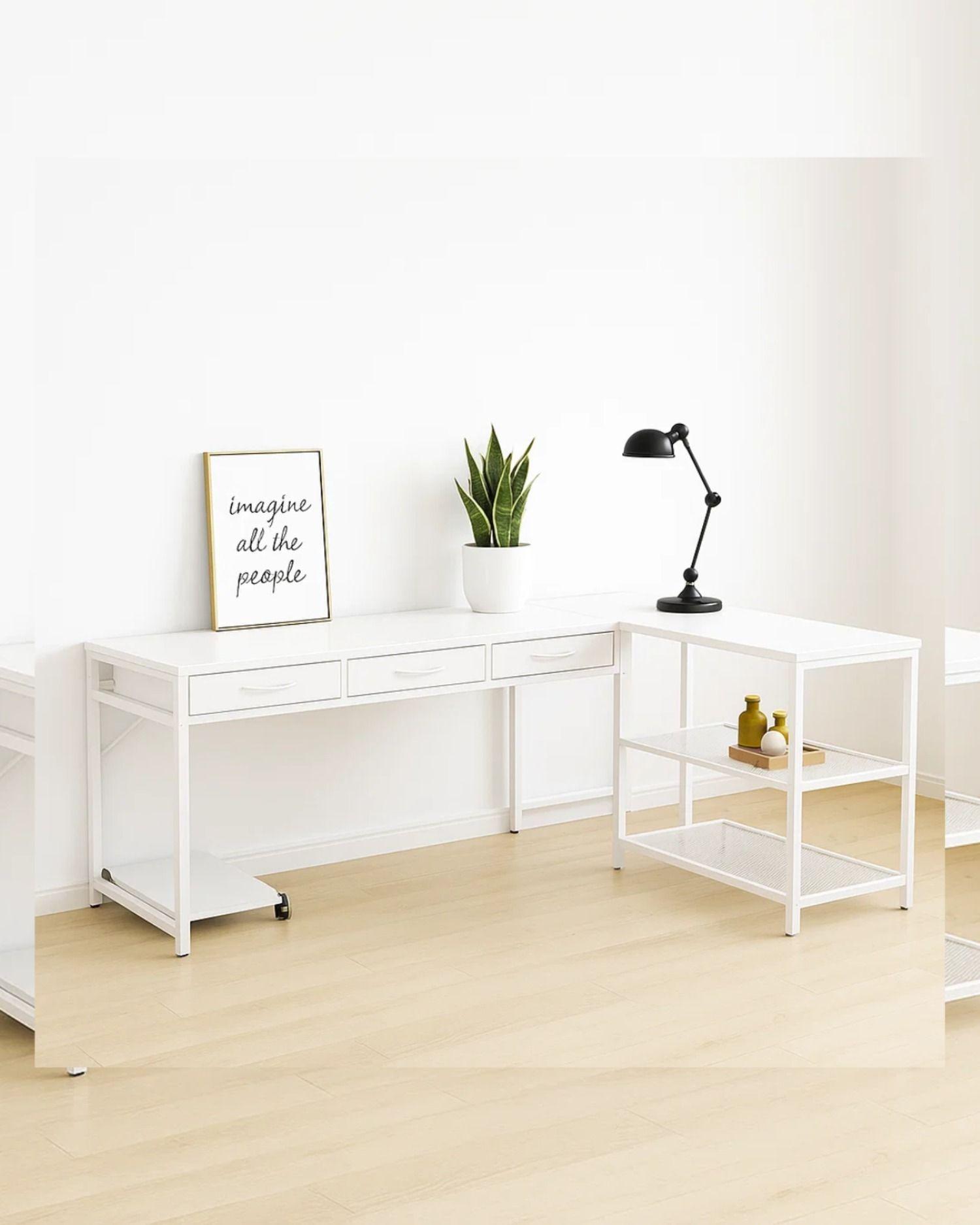 Escritorio Monica en L con Estaci n de Carga Integrada-4