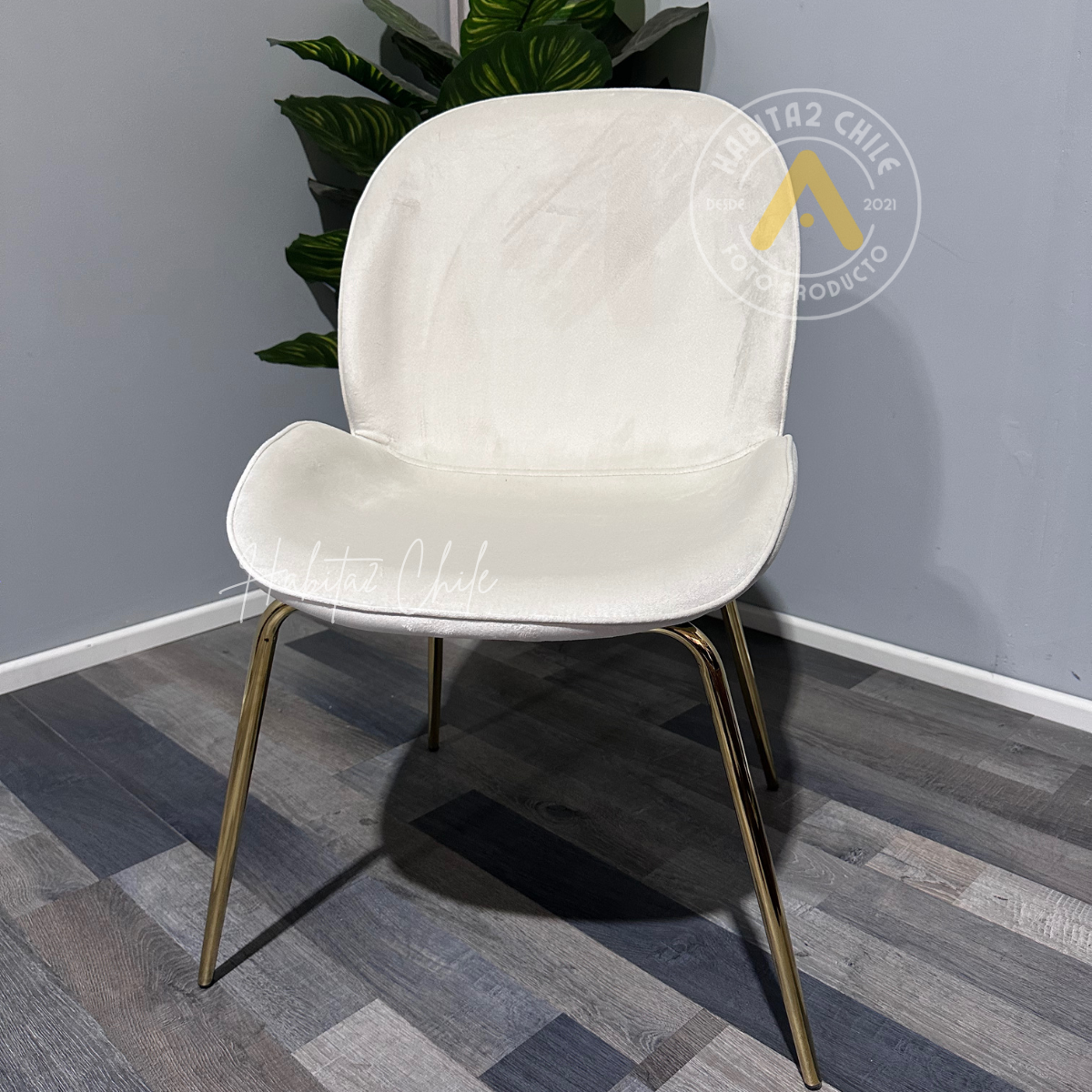 JUEGO DE COMEDOR 4 PUESTOS DUBAI BERLIN GOLD 100 CM-4