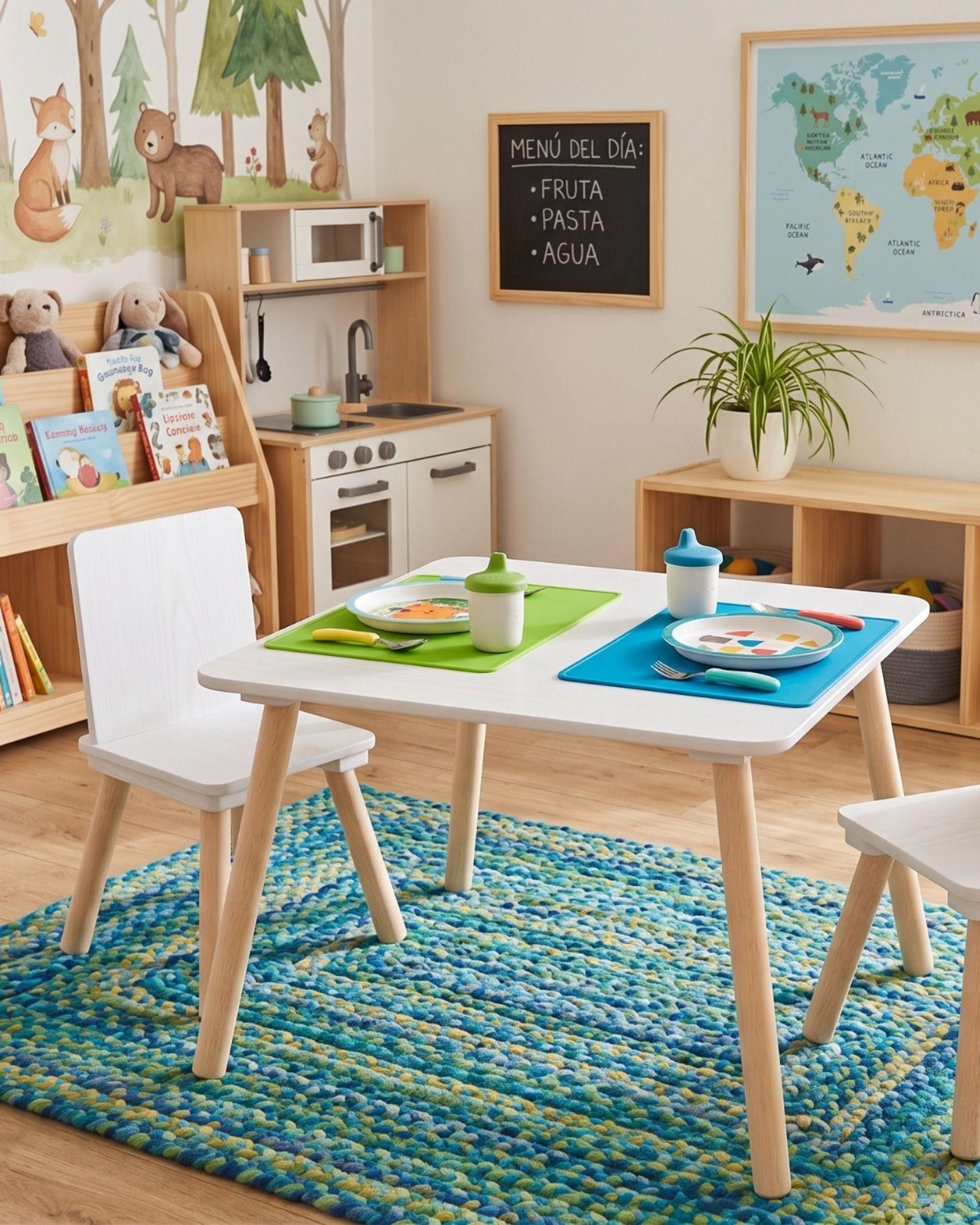 Set Infantil Mesa 2 Sillas Molly-3