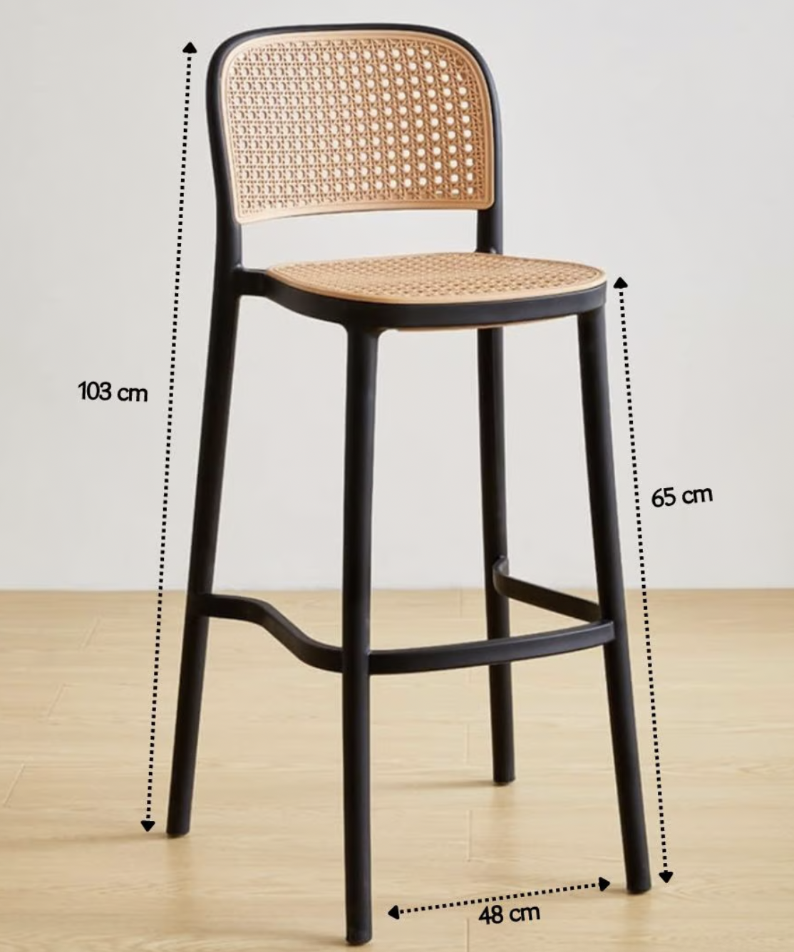 PACK 4 TABURETES DE BAR PISO URBAN-3