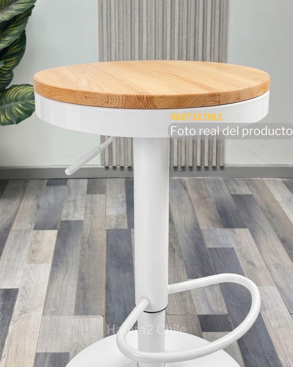 Pack 2 Taburetes Ajustable Industrial Design-2