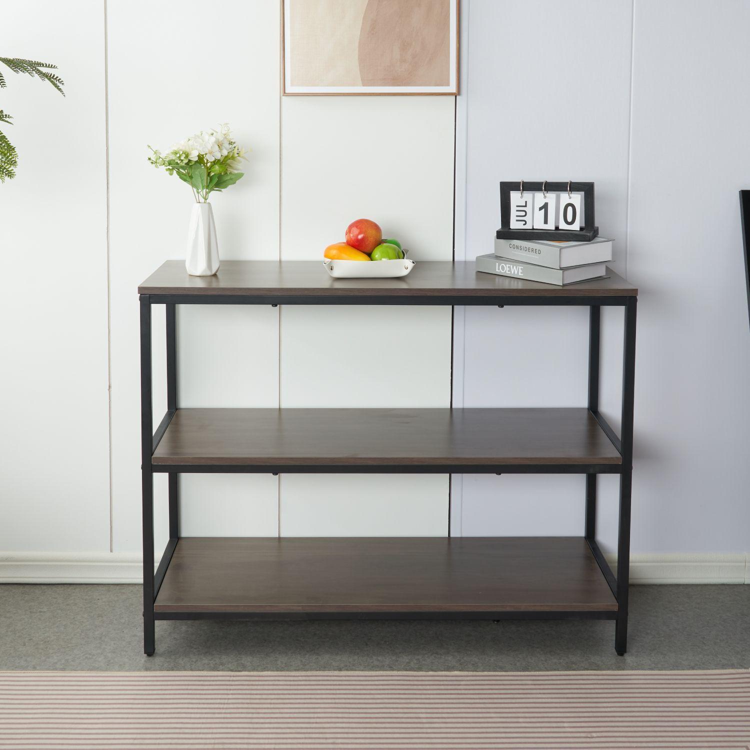 ARRIMO 100 CM WOOD GRIS 3 REPISAS-3