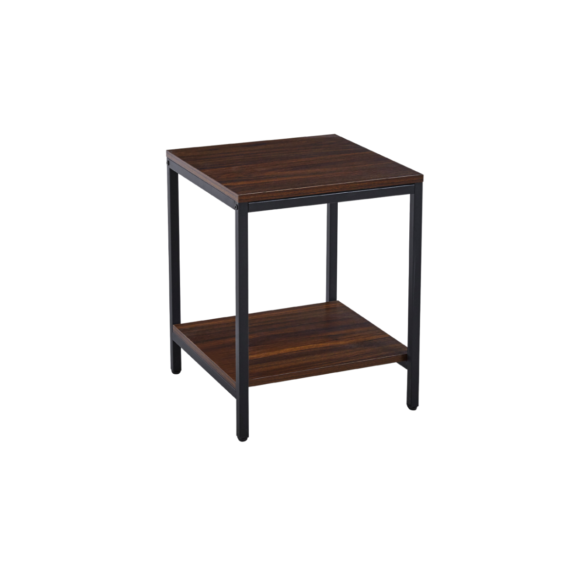 MESA LATERAL TEXAS 2 NIVELES SIMIL MADERA PARA LIVING -3