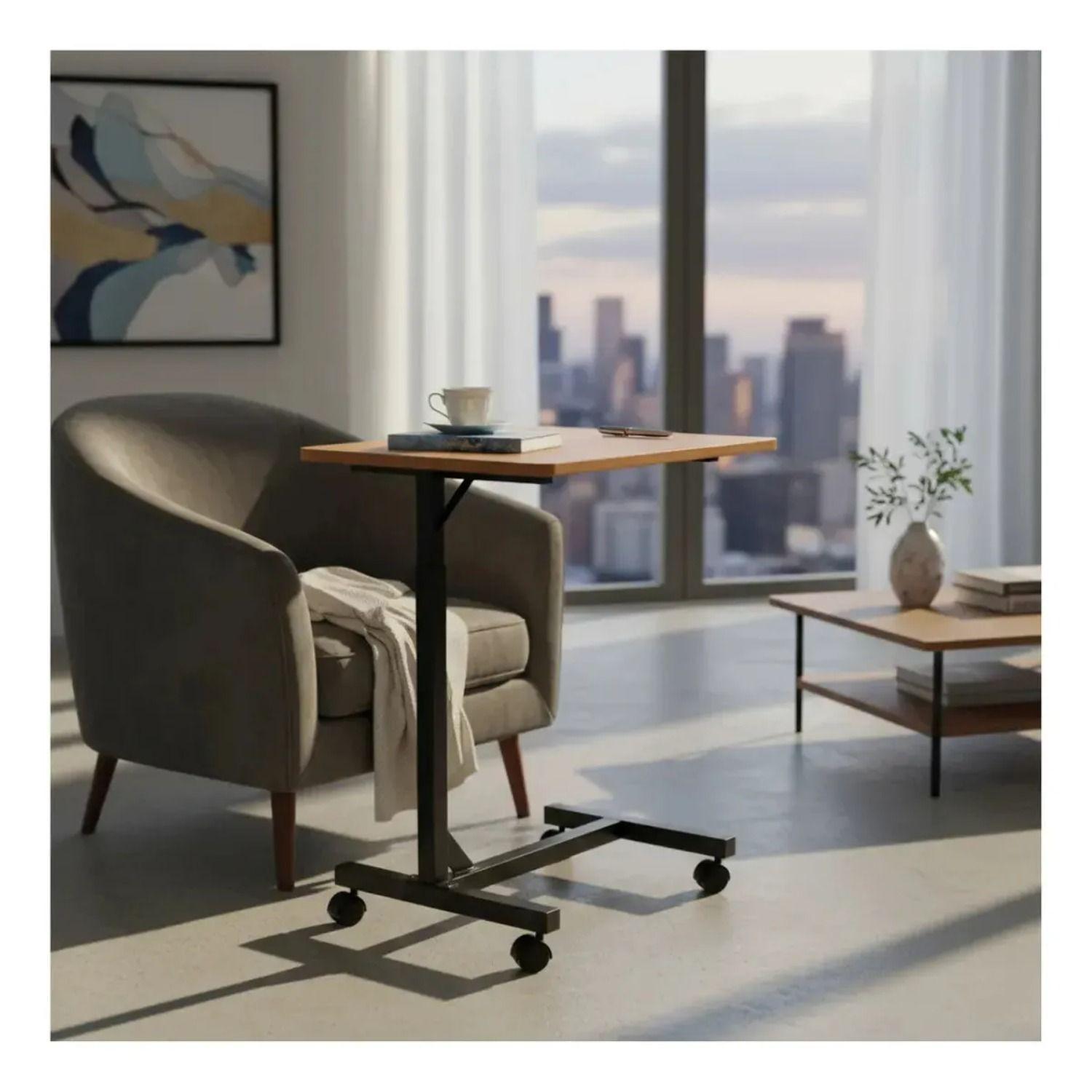 Mesa De Trabajo Bicolor Altura Ajustable May-2