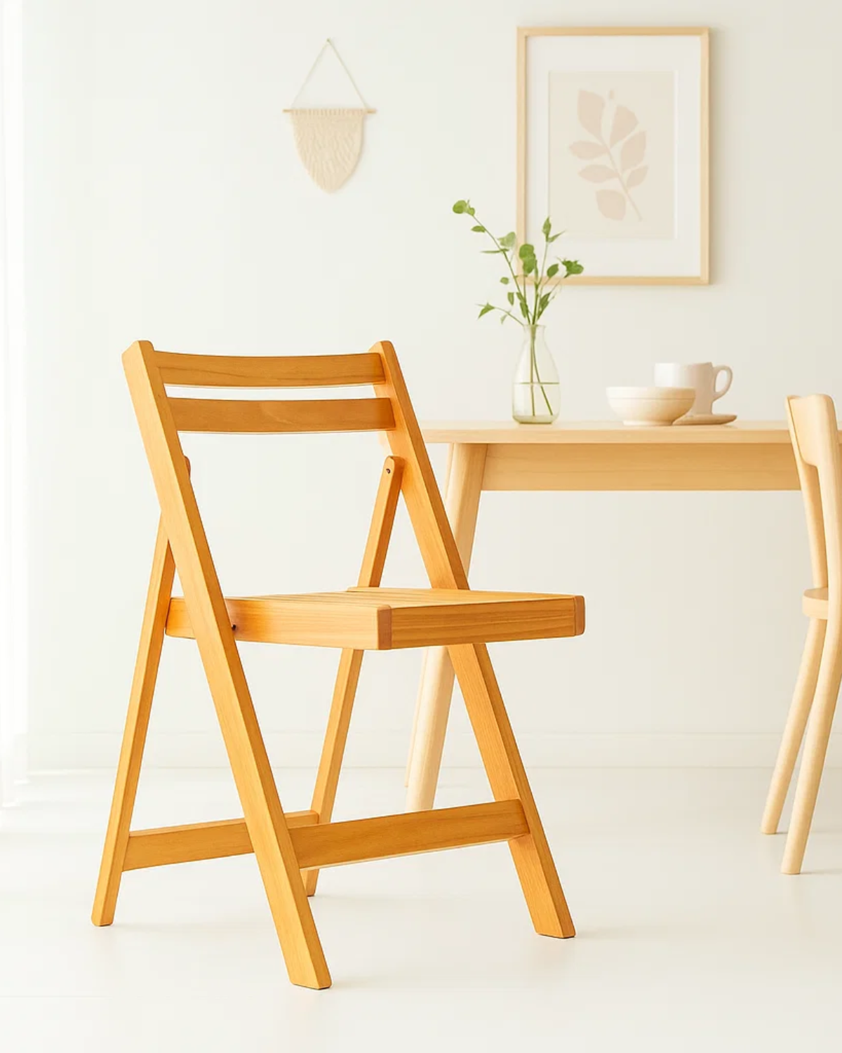 SILLA PLEGABLE DE MADERA WOODY - 80X45X49-3