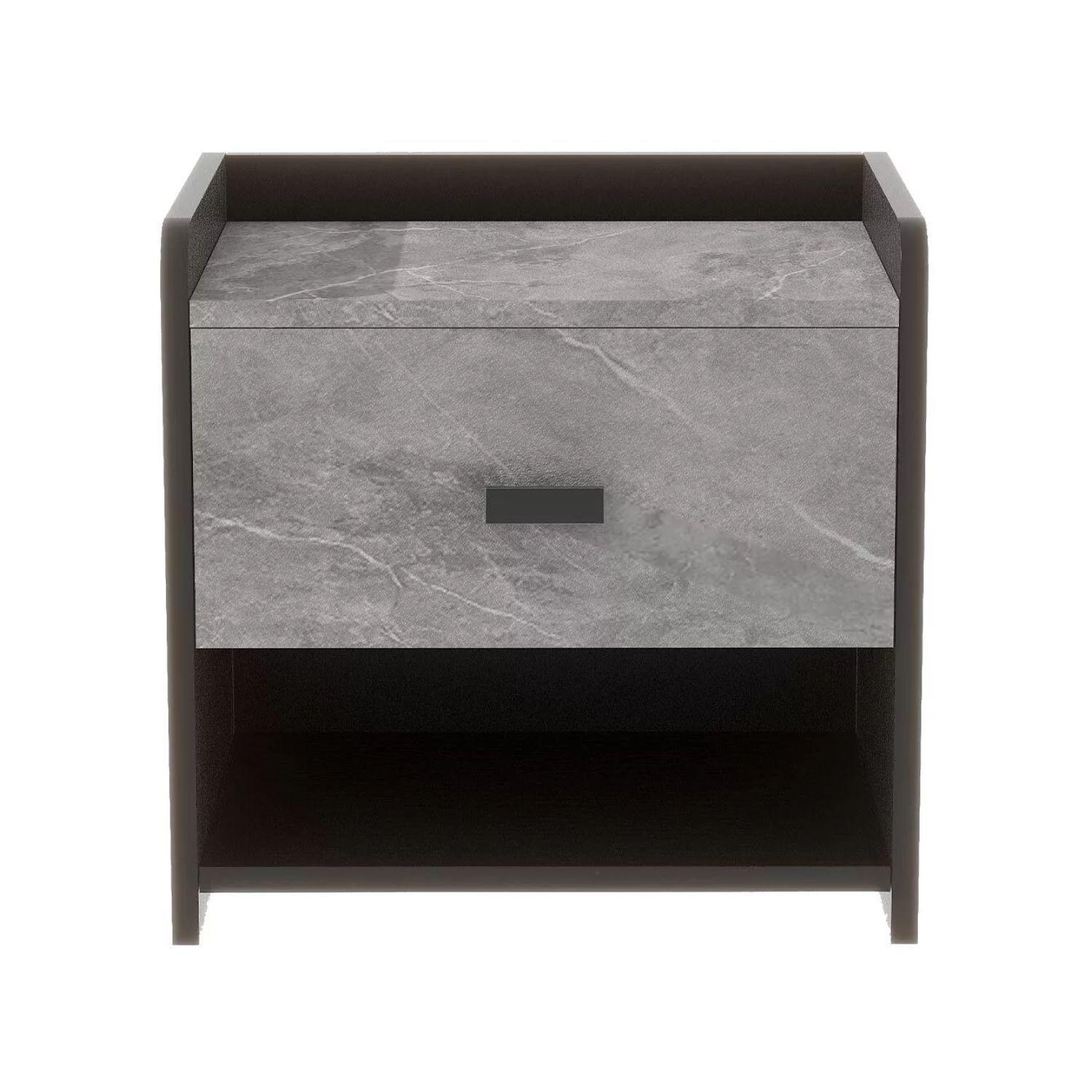 VELADOR NEGRO ELEGANTE MIDNIGHT 1 CAJON - GRIS -2