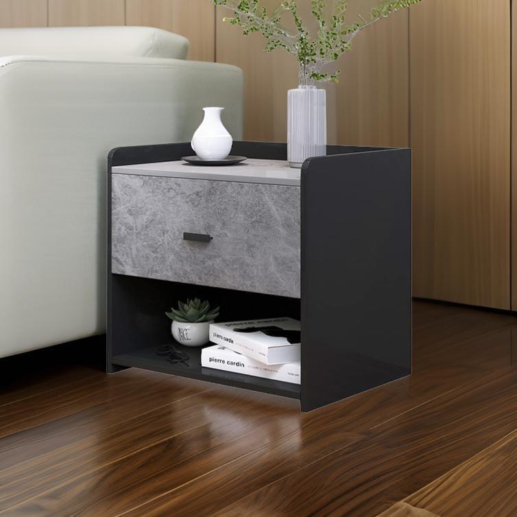 VELADOR NEGRO ELEGANTE MIDNIGHT 1 CAJON - GRIS -3