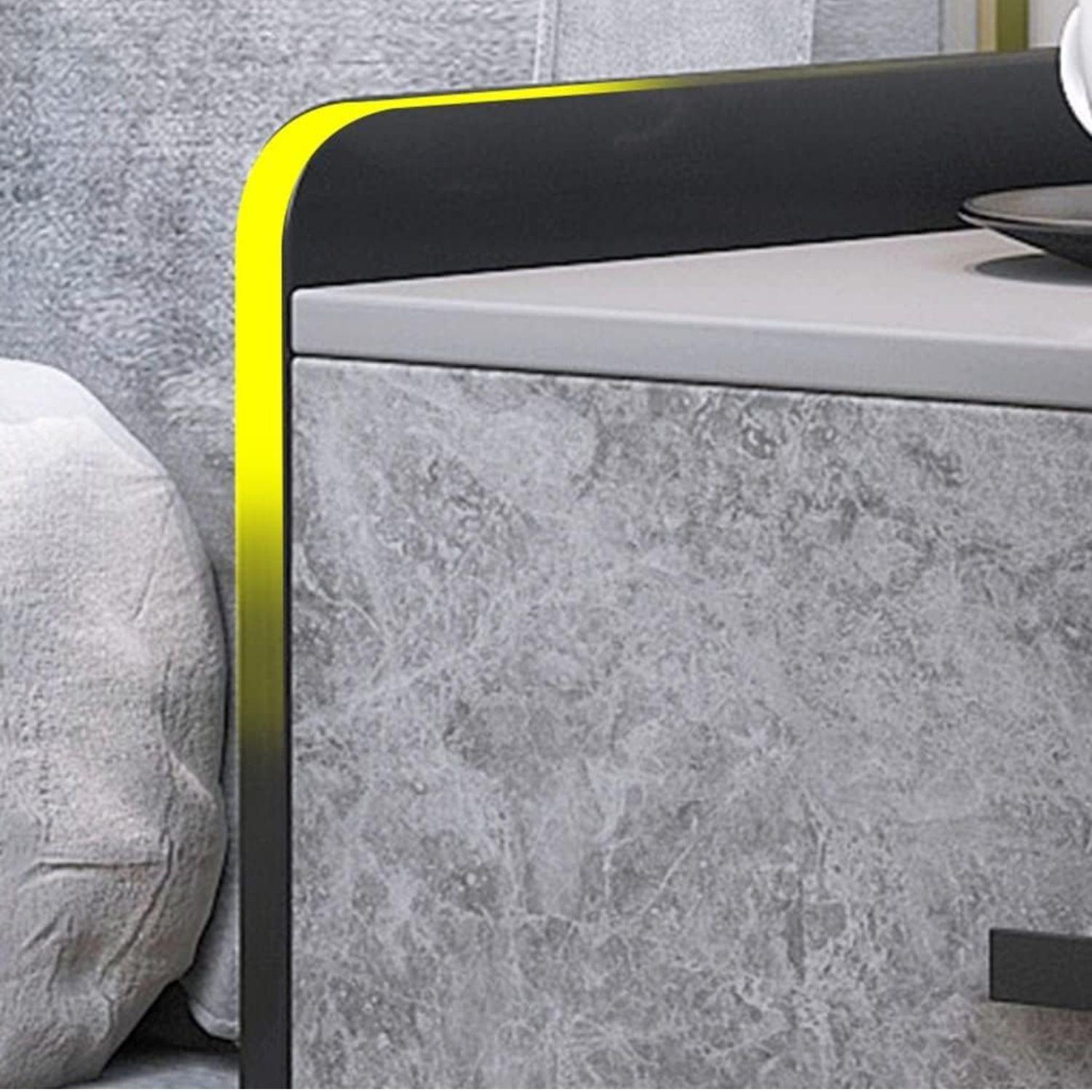 VELADOR NEGRO ELEGANTE MIDNIGHT 1 CAJON - GRIS -4