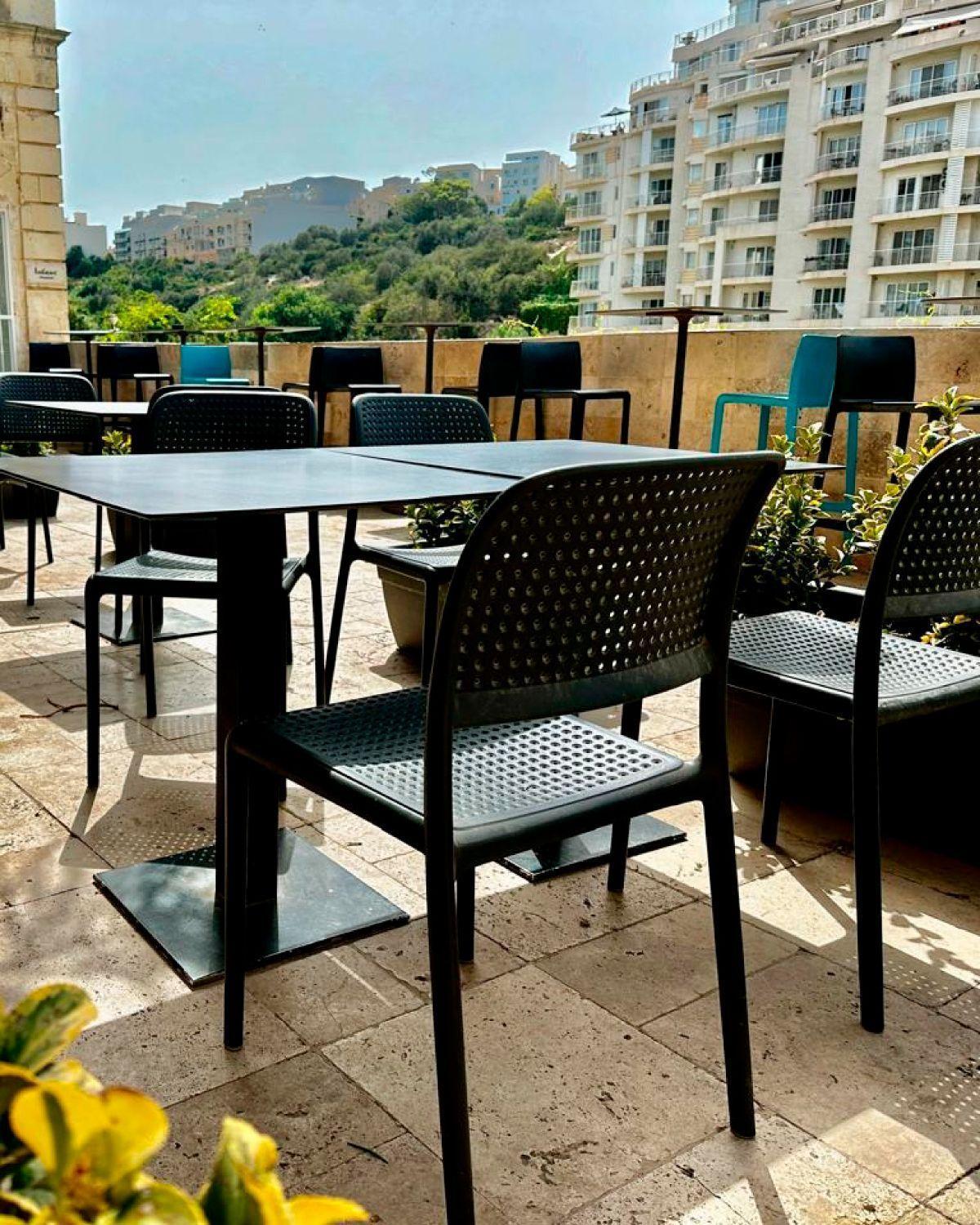 Silla de Exterior Urban Black-6