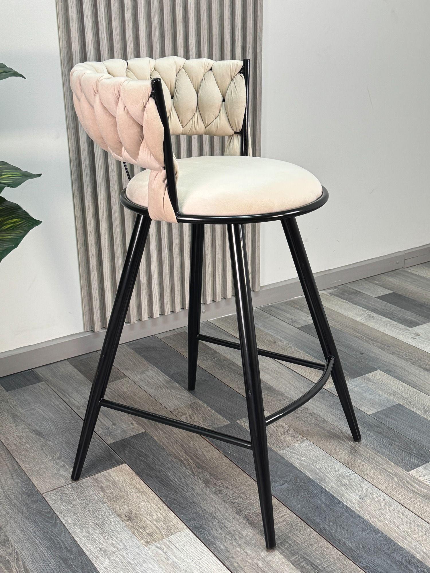 Pack 4 Silla de Bar Gales Black 66 cm-3