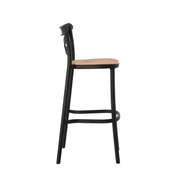 TABURETE PISO SENA 75CM POLIPROPILENO ASIENTO RESISTENTE -1