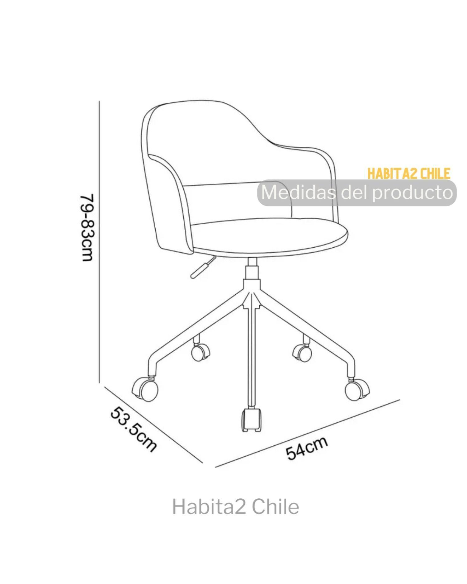 Silla de Escritorio Tapiz Lino Mind-2