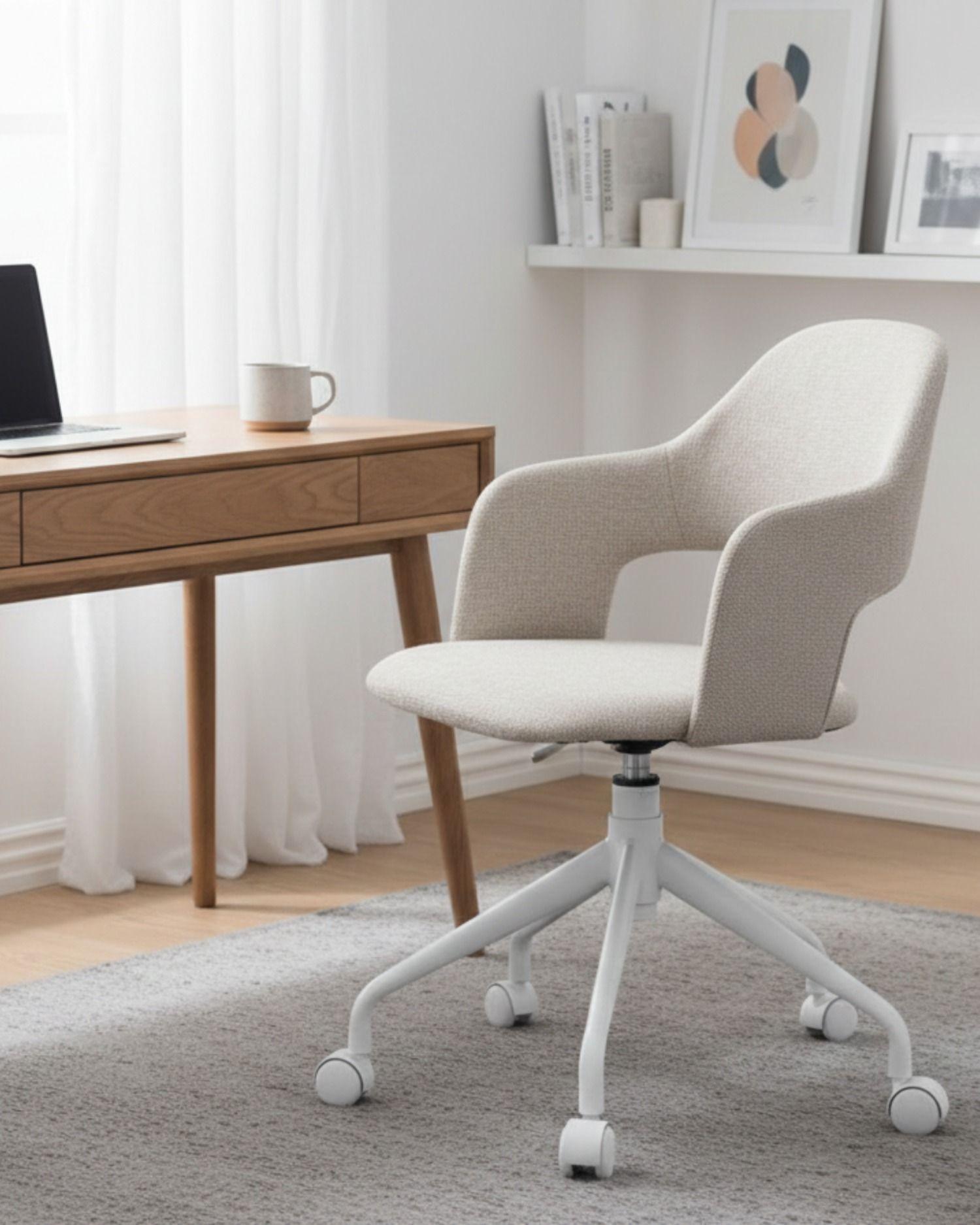 Silla de Escritorio Tapiz Lino Mind-3