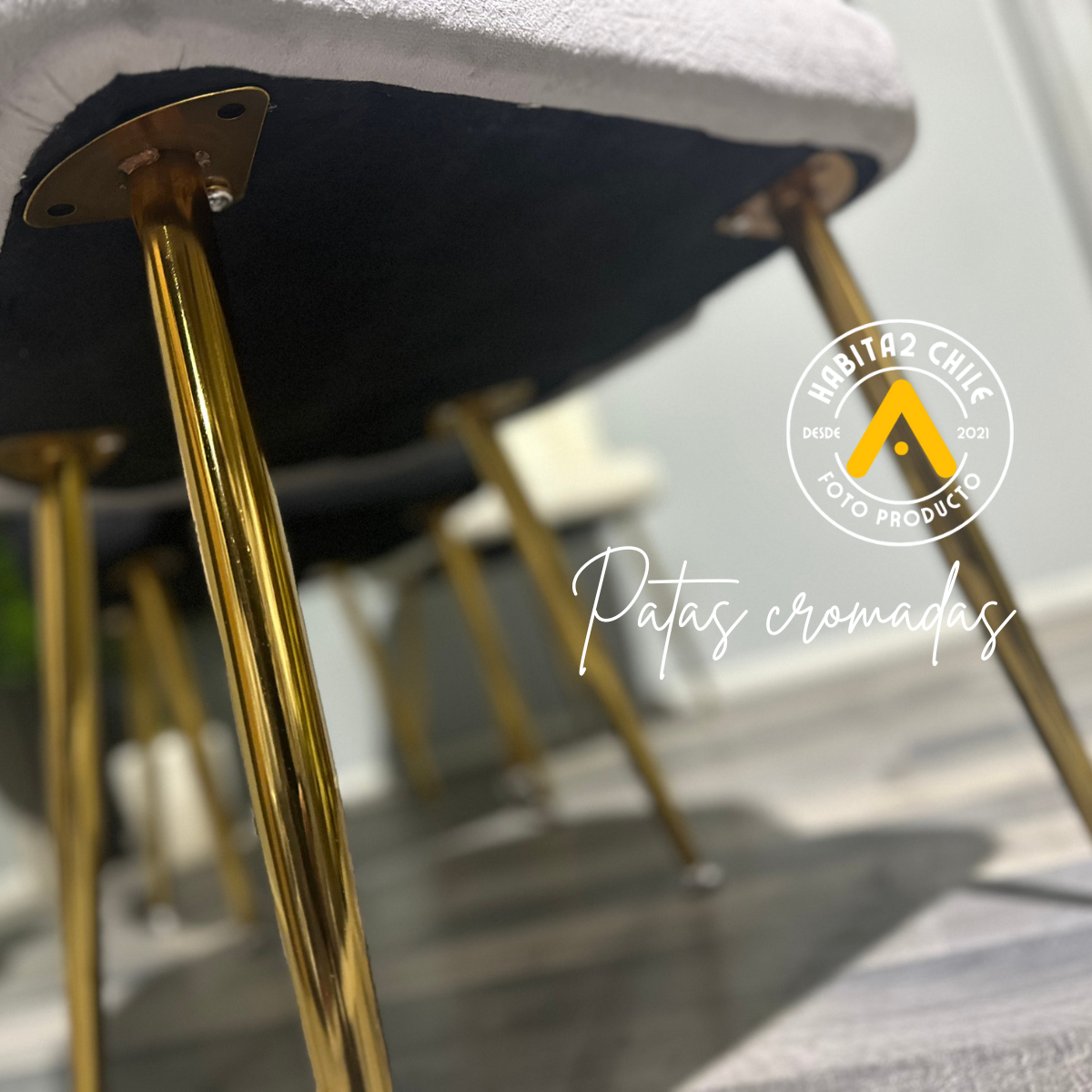 PACK 2 SILLAS SITIAL FANCY CON RESPALDO PETALO PARA SALON TOCADOR DORMITORIO SILLA CORONA-2