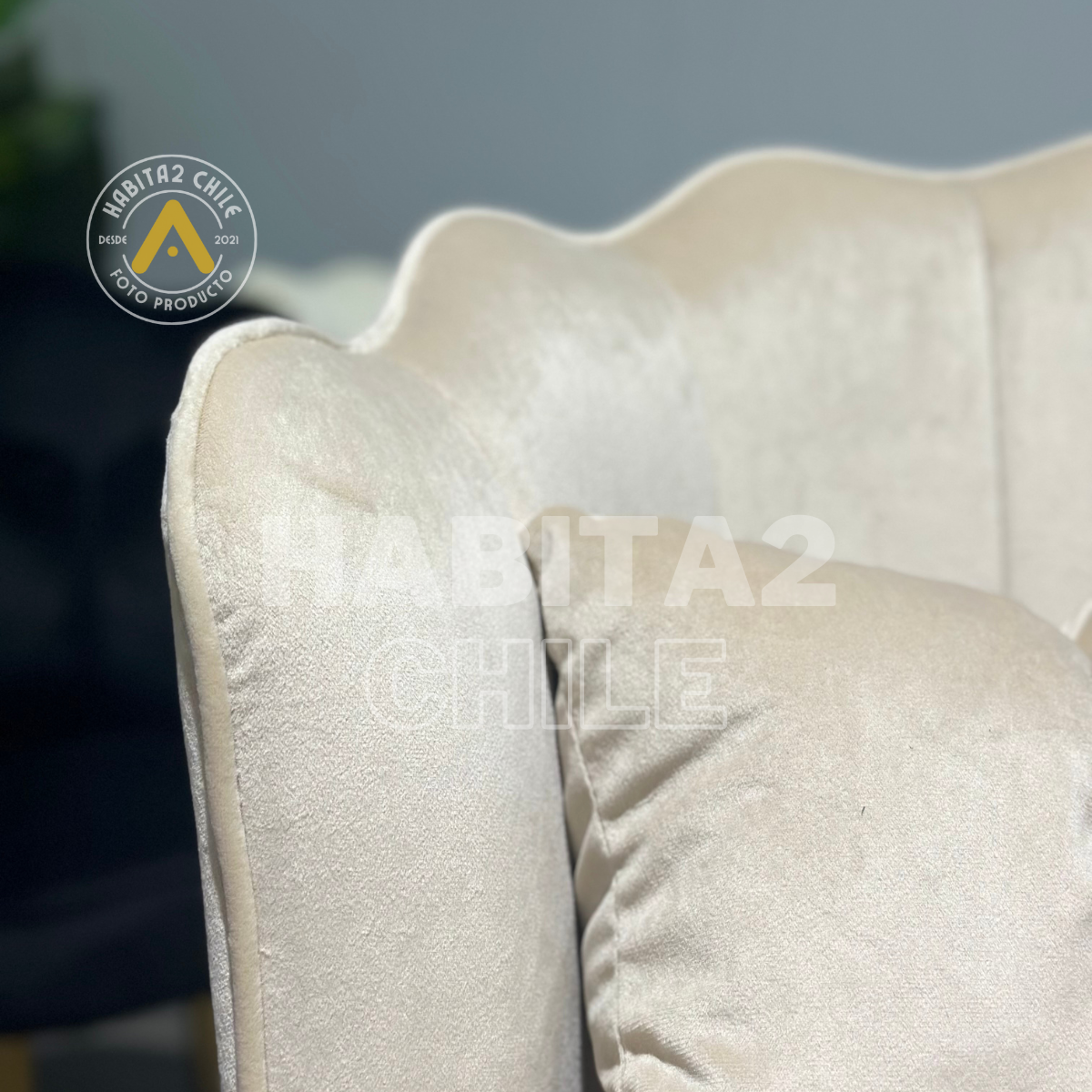 PACK 2 SILLAS SITIAL FANCY CON RESPALDO PETALO PARA SALON TOCADOR DORMITORIO SILLA CORONA-6