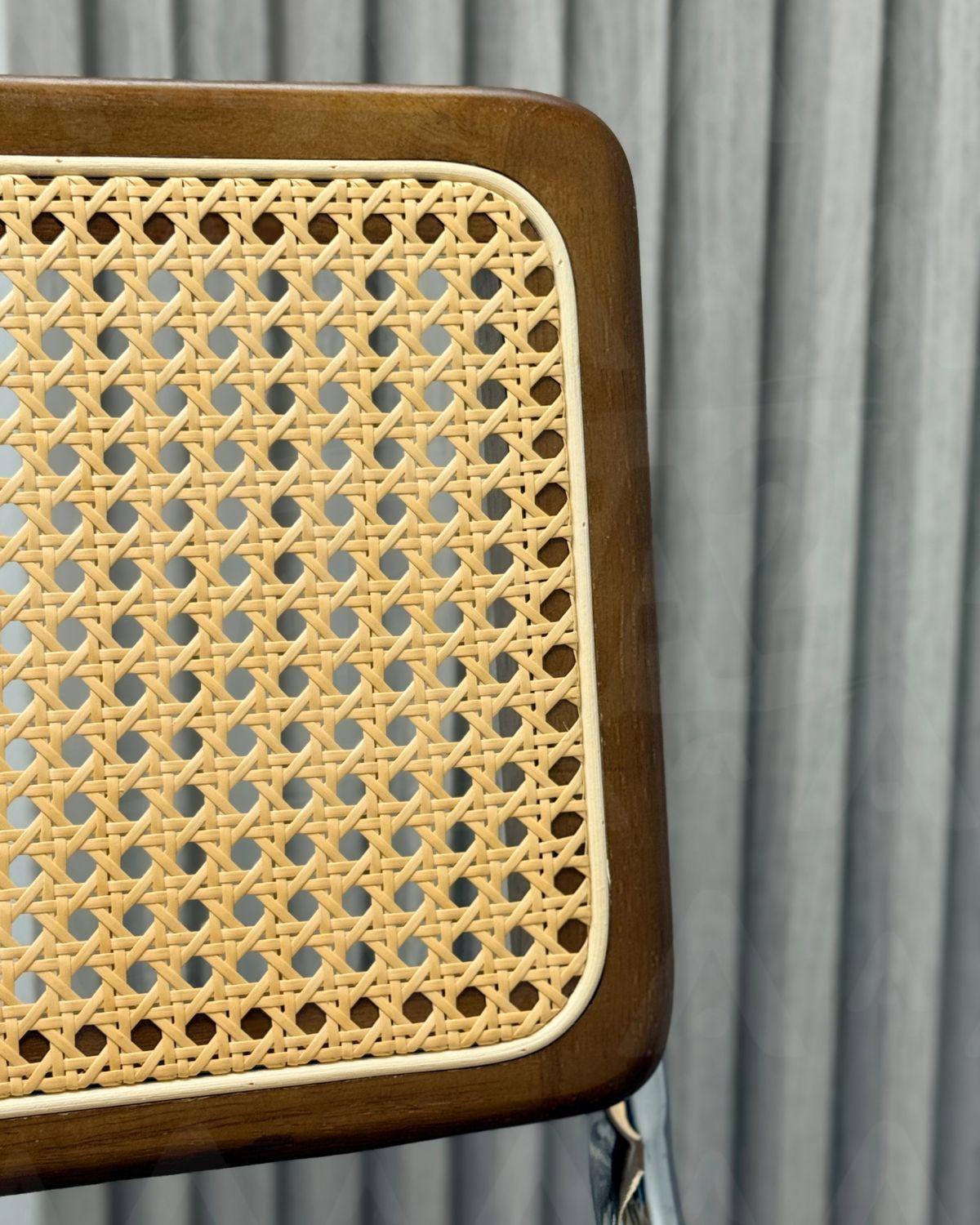 SILLA DE MADERA Y RATTAN BREUER - WALNUT-4