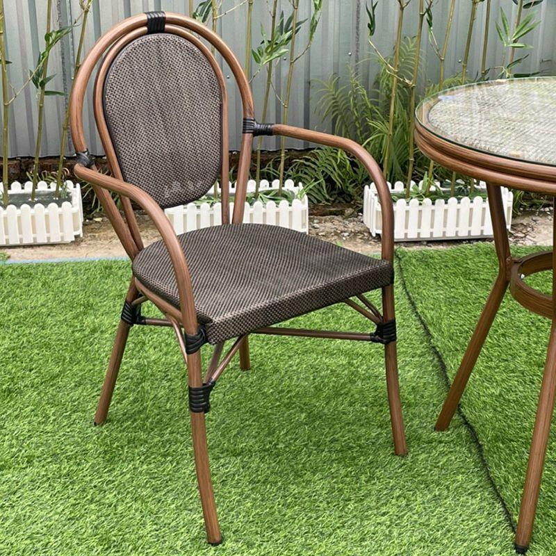 SILLA TRAMONTO DE EXTERIOR CON APOYABRAZO RATTAN-1
