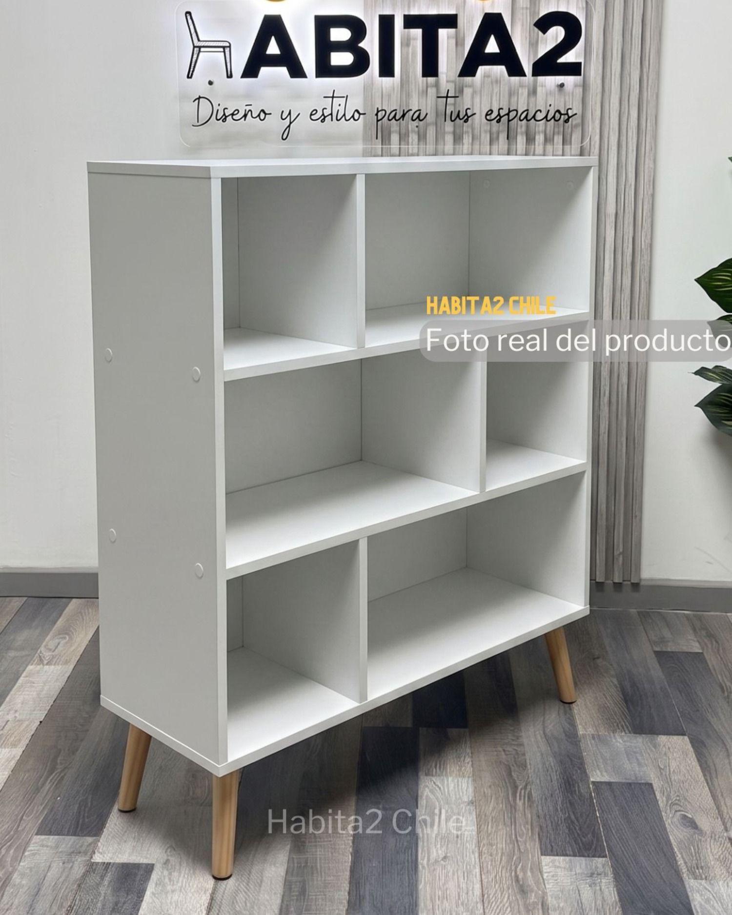 Librero 6 Niveles Grid 80x100x30-3