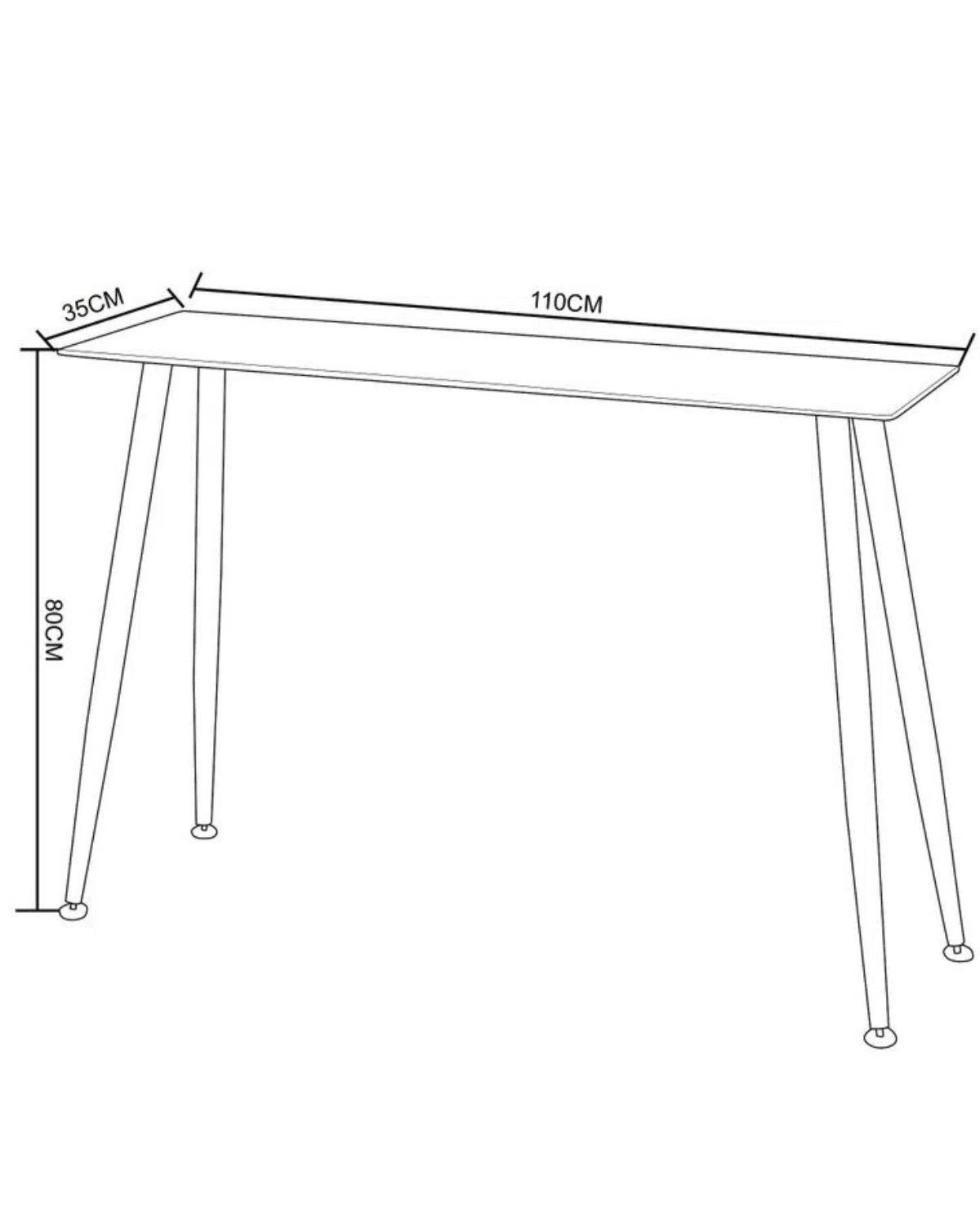 ARRIMO MINA 110X80 CM TOPE DE VIDRIO DISEÑO MINIMALISTA-2