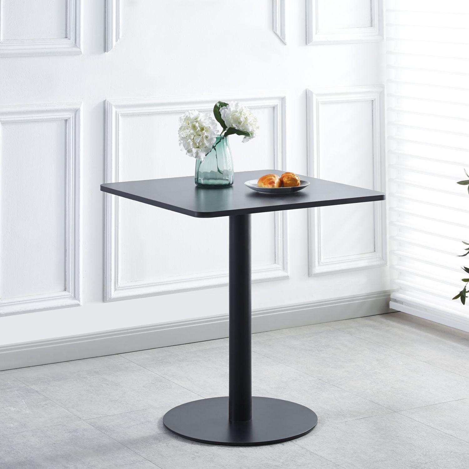 MESA TUBO MDF 70X70 NEGRA-1
