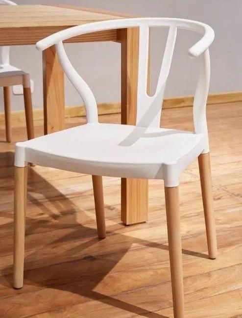 Sillas de polipropileno con apoyabrazos wish-2