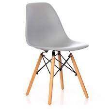 JUEGO DE COMEDOR 4 SILLAS EAMES + MESA RECTANGULAR X VIDRIO 140CM-3