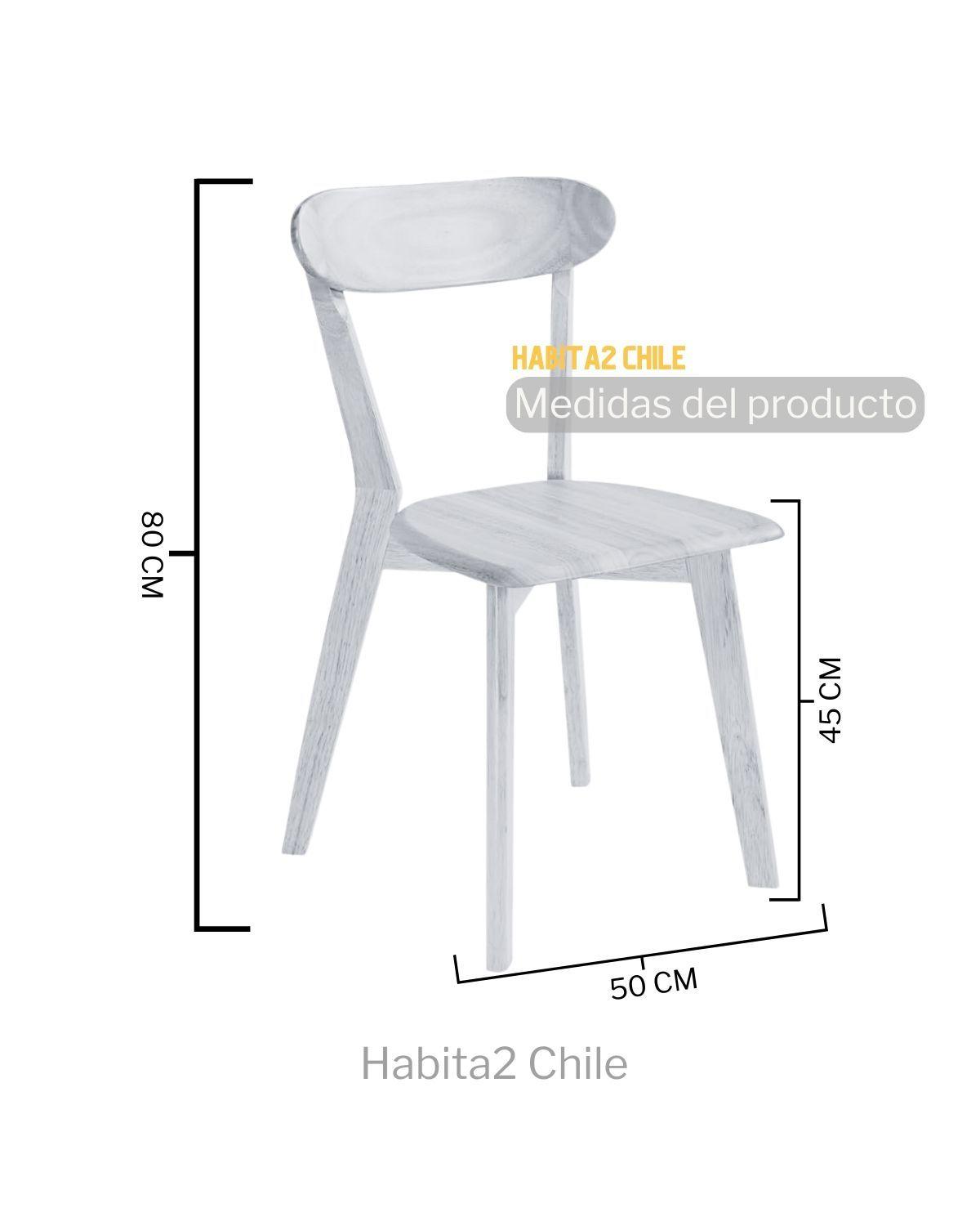 COMEDOR 4 PUESTOS PHILLIPE MESA 100 CM TULIP-2