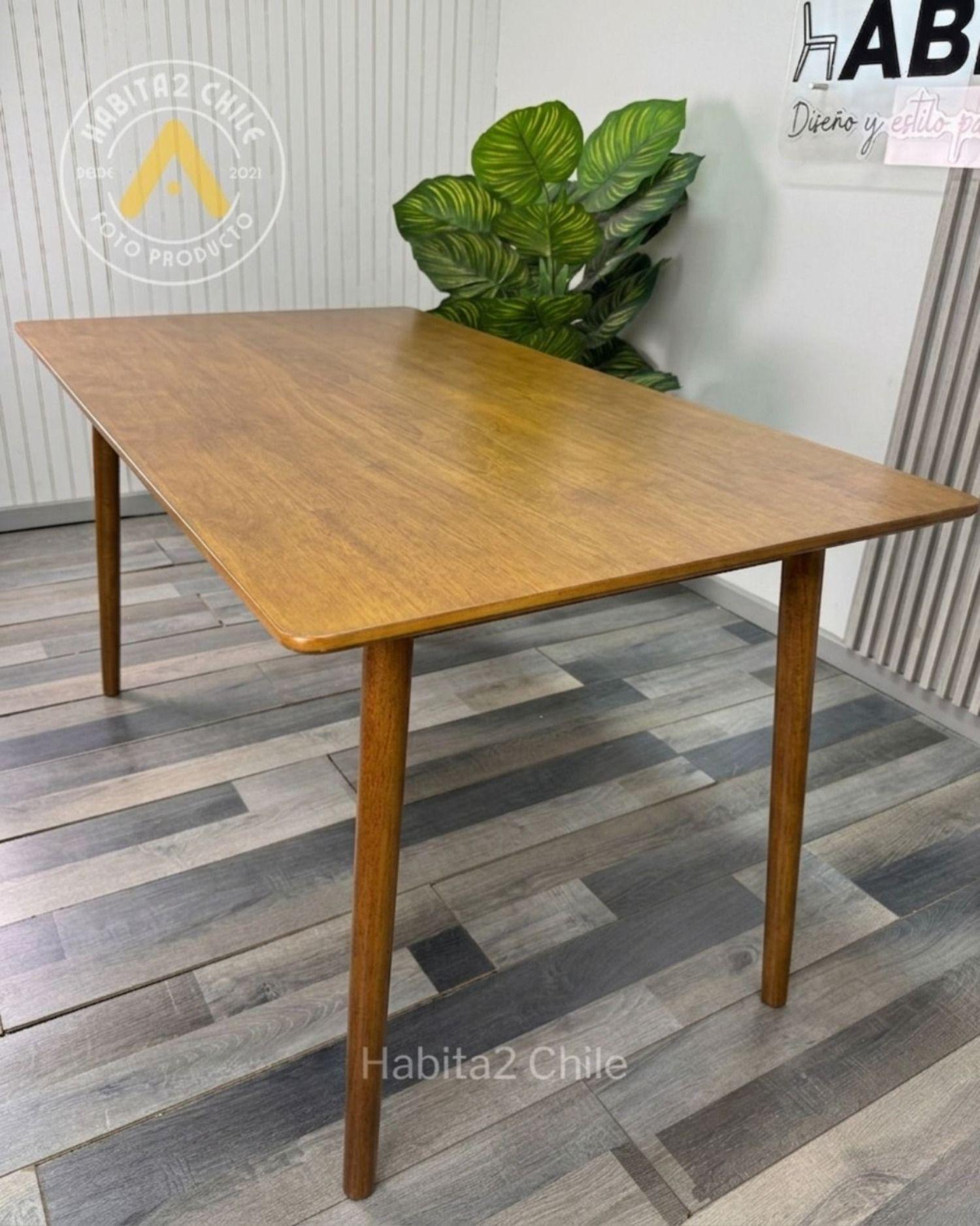 Mesa de Comedor Rectangular Henry 140X90X75-3