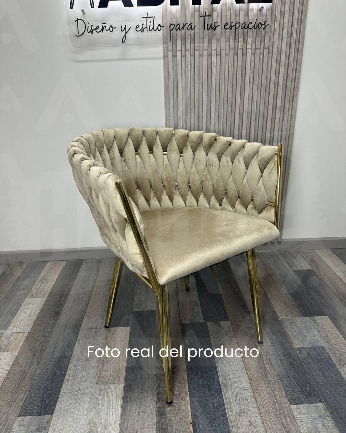 SILLAS SITIALES ELEGANTES QUEEN TERCIOPELO -2