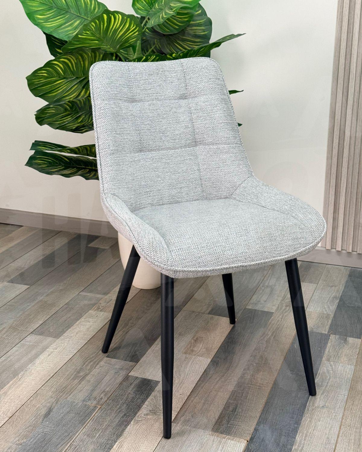 PACK 4 SILLAS TAPIZADAS MODERNAS MERICHAIR BLACK -2