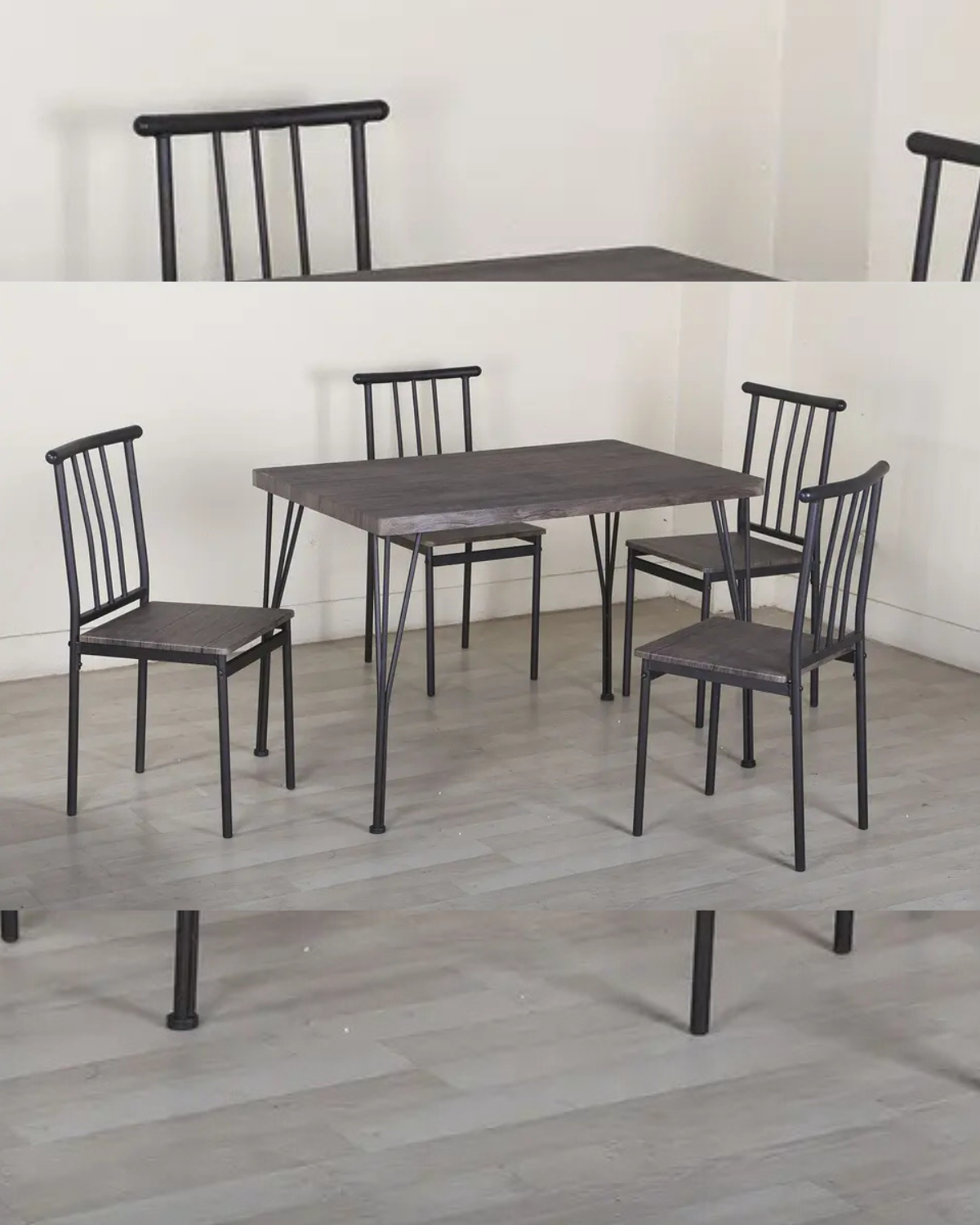Comedor 4 Puestos Fabric 110 cm-6