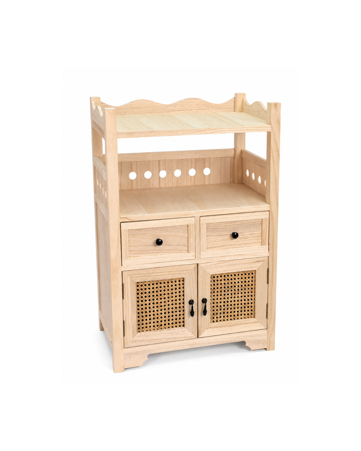 Buffet Atelier Madera y Rattan-0
