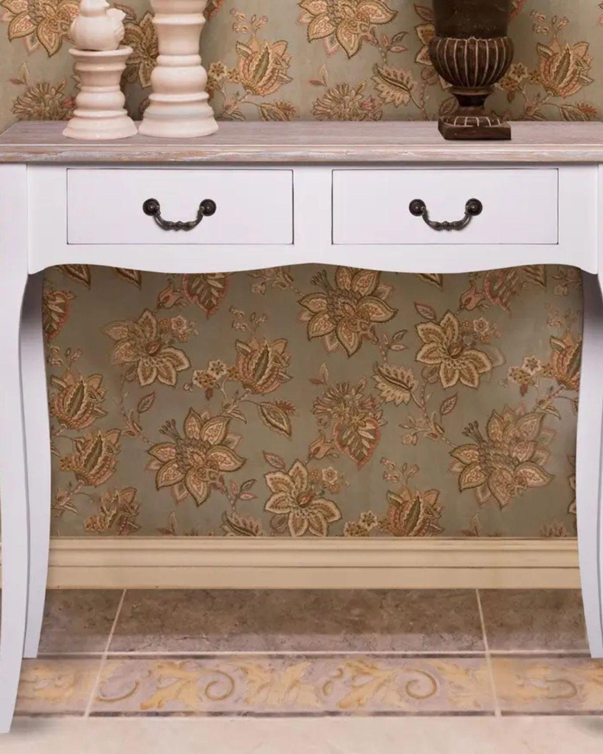 ARRIMO VINTAGE CLASICO BLANCO PARA COMODA O LIVING - 78X87X34-6